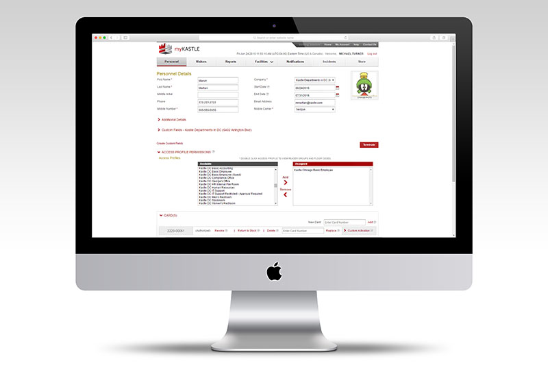 Visitor management software example image