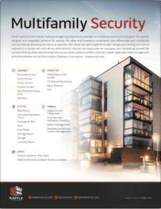 Multifamily Security OneSheet